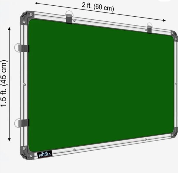 Double Sided White Board and Chalk
