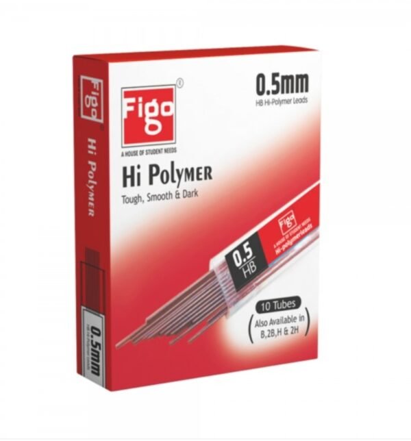 Figo  0.7mm HB Hi-Polyrner Leads  A HOUSE OF STUDENT NEEDS  Hi Polymer