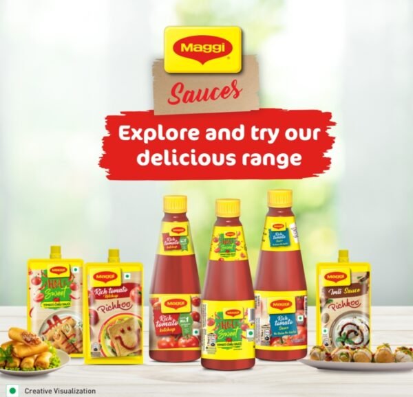Rich tomato  ketchup Maggi