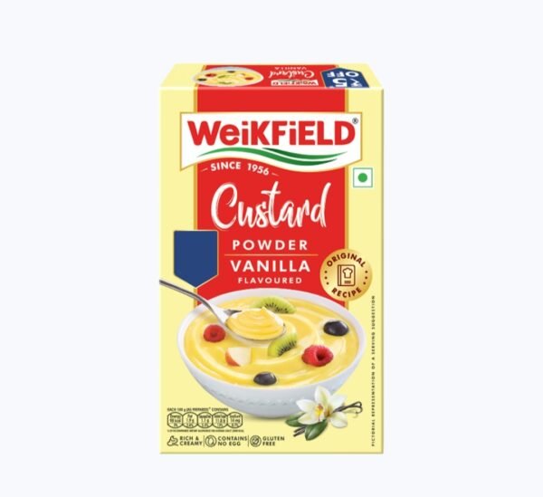 WeiKFIELD   Custard  POWDER  VANILLA FLAVOURED  ORIGINAL - Image 2