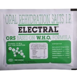 ELECTRAL, ORS BASED ON W.H.O. FORMULA