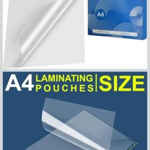Laminating Pouches A4 Glossy Laminator Bulk Pack