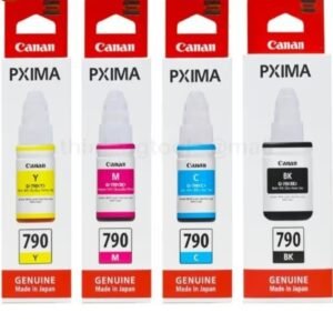 GI-790 Original Ink Compatible with Pixma Suitable for Canon G1000, G1010, G2000, G2002, G2010, G2012, G2100, G3000, G3010, G3012, G3100, G4000, G4013 Printers (GI-790 Og Ink Sets)