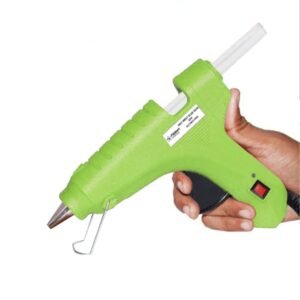 Walkers High Temperature 40 W Black Hot Gum Glue Gun With 8 Pcs Hot Melt Glue Stick