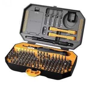 INICIO 145 in 1 Multi Purpose Precision Screwdriver Set [116 CR-V Bits, 12 CR-V Sockets, 4 S2 Bits] Portable Tool Kit For Home Use Repair & Maintenance of Electronics Smartphones iPhone