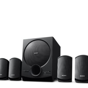 Sony SA-D40M2 All in One 4.1ch Home Theatre System with 100W Power Output and Powerful Subwoofer – Black (Model no.YY2090C)