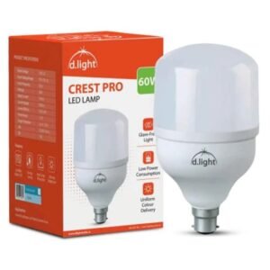 D.Light 60W B22 6500K Cool White High Glow LED Bulb